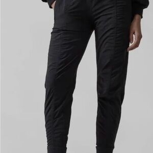 Athleta Attitude Black joggers.  Nylon with stretch.  Lightly worn.